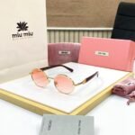 Metal/Spring Side/Round/Sunglasses