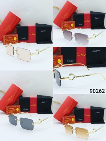 Metal/Normal side/Rimless/Sunglasses/A1Copy/Cartier