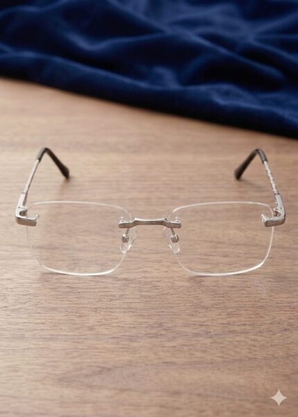 Metal/Rimless/Normal side/Frame