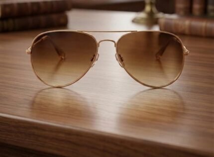 Metal/Rayban shape/Normal side/Frame
