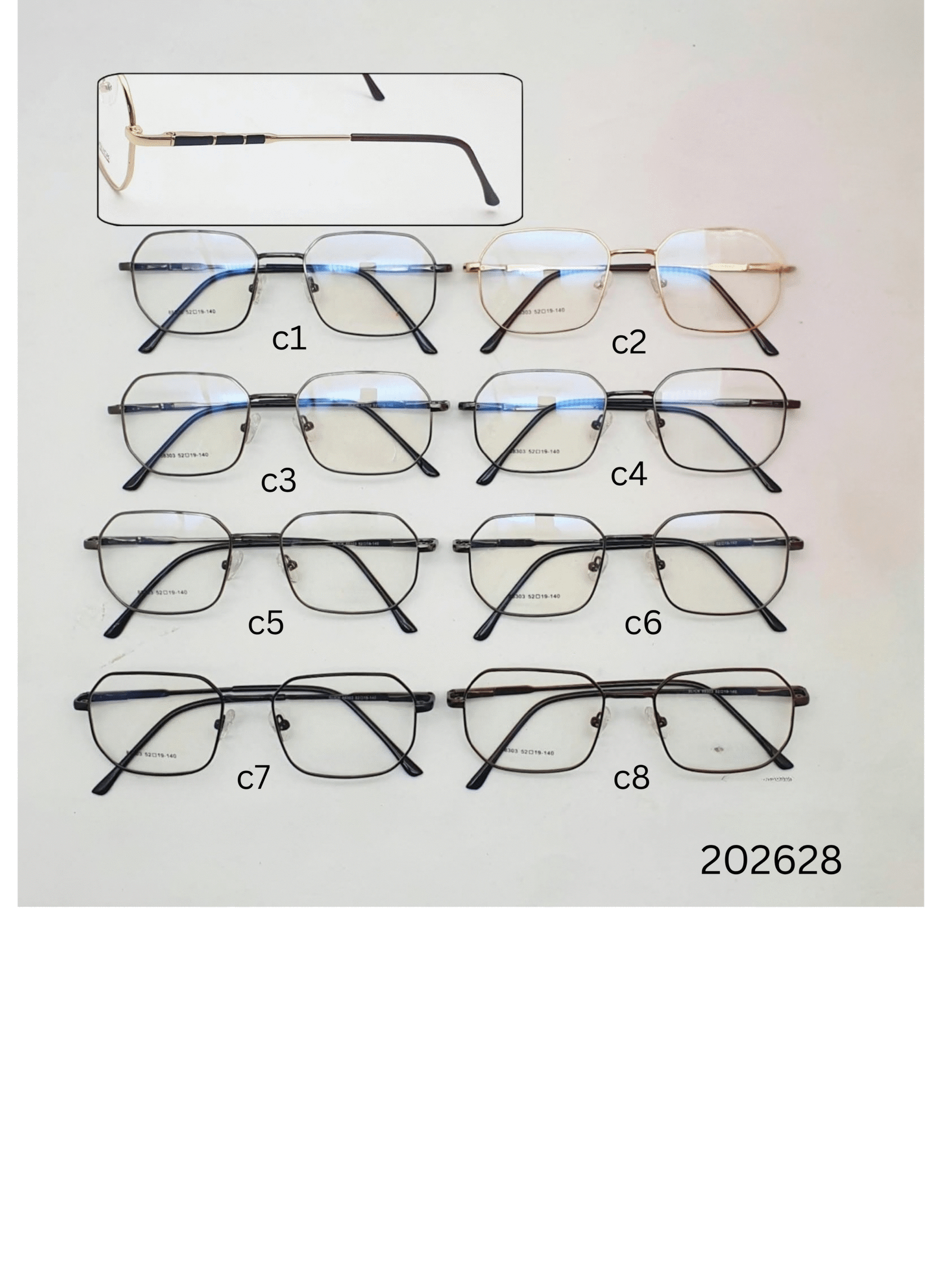 Metal/Spring side/Normal side/Frames