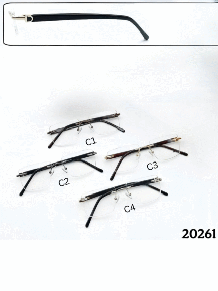Metal/Rimless/Frame/Normal side/Frame