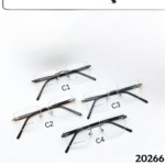 Metal/Rimless/Frame/Normal side/Frame
